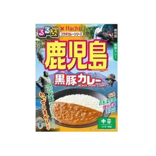 るるぶ 鹿児島黒豚カレー中辛 180g x20