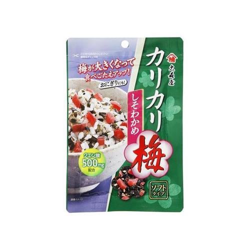カリカリ梅 しそわかめ 40g x10