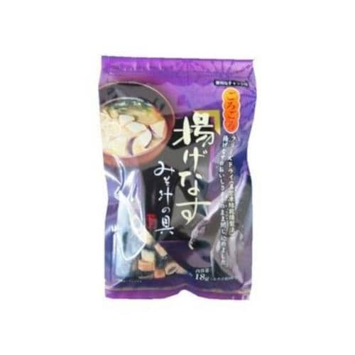揚げナスの味噌汁の具 18g x10