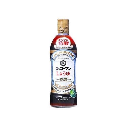 新鮮特選しょうゆまろやか発酵620mlx12