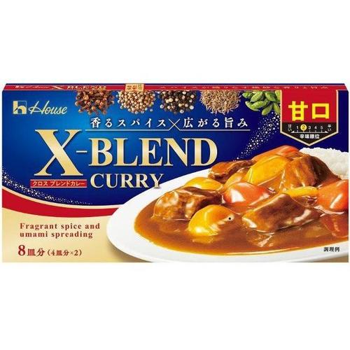 クロスブレンドカレー 甘口 140g x10