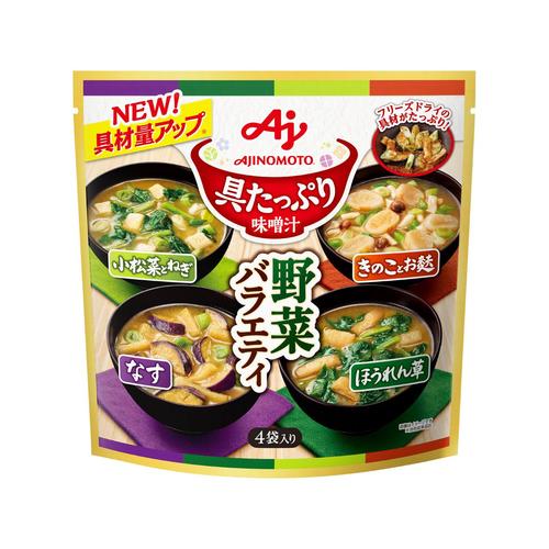 具たっぷり味噌汁野菜バラエティ4袋54.2gx6