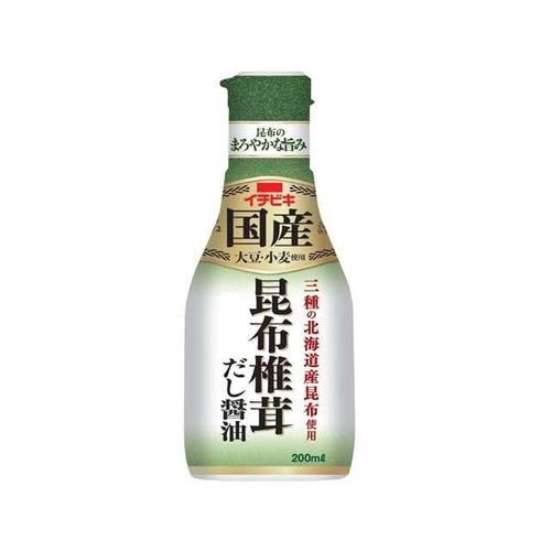 卓上しょうゆ 昆布椎茸だし醤油 200ml x8