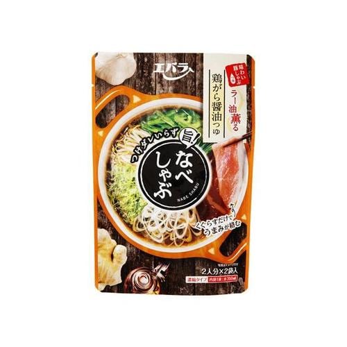 なべしゃぶ 鶏がら醤油つゆ 100gx2 x12