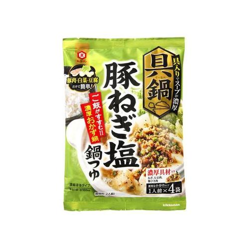 具鍋 豚ねぎ塩 鍋つゆ 208g x10