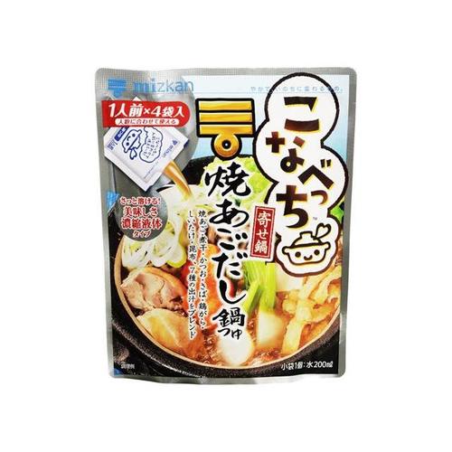 こなべっち 焼あごだし鍋つゆ 29gx4 x10