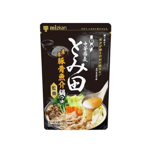 とみ田監修 濃厚豚骨魚介鍋つゆ 750g x12