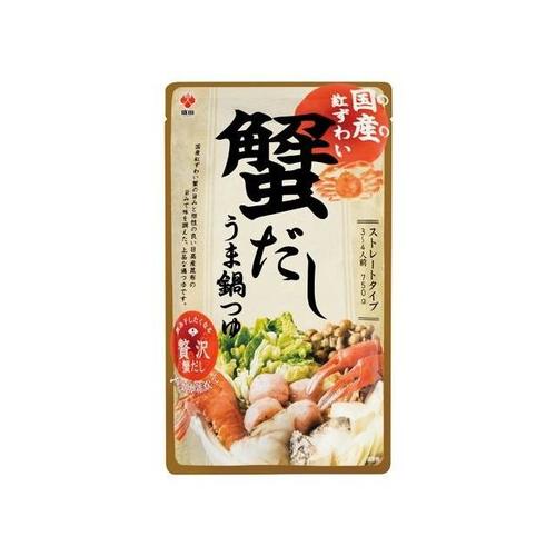 国産紅ずわい蟹だしうま鍋つゆ 750g x12
