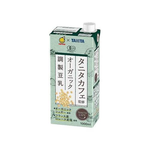 タニタカフェ監修オーガニック調整豆乳1Lx6