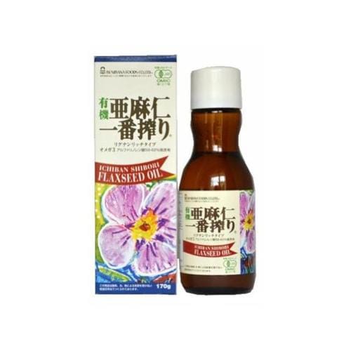 有機亜麻仁一番搾り 170g x12