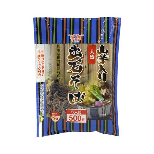 山芋入り大盛出石そば横チャック付500gx15