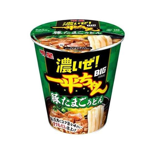 濃いぜ一平ちゃんBIG豚たまごうどん90gx12