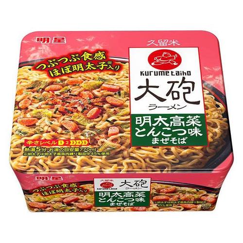 明太高菜とんこつ味 まぜそば 158g x12