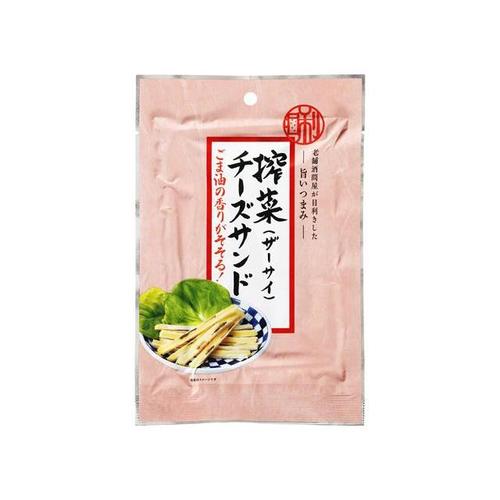 目利きした旨いつまみ搾菜チーズサンド30gx12