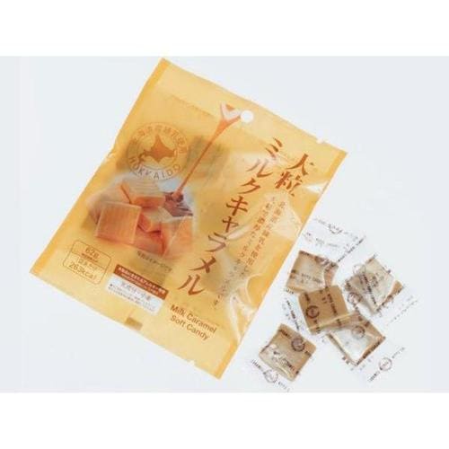 大粒ミルクキャラメル 62g x12