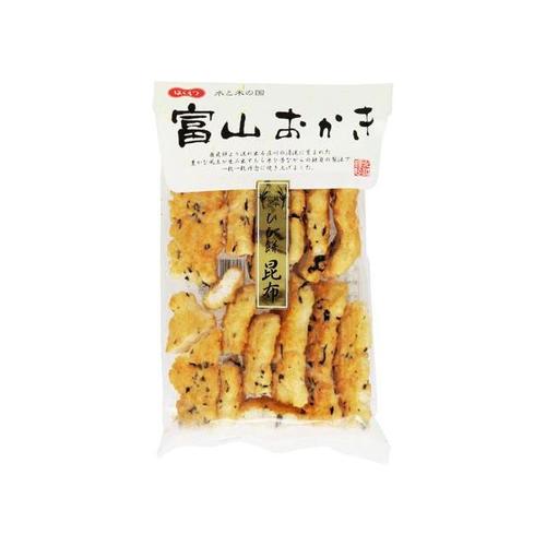 富山おかき ひび餅昆布 12枚 x8