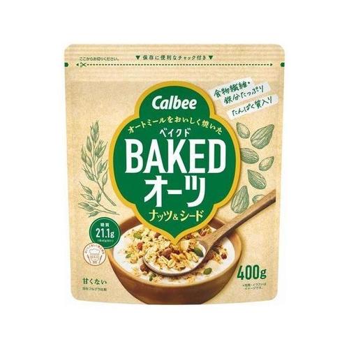 ベイクドオーツナッツ&シード 400g x8