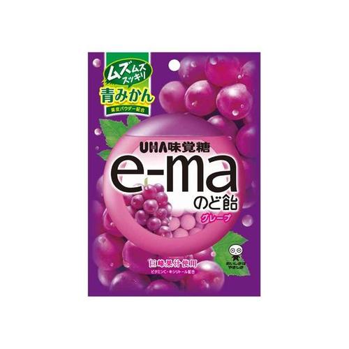 ピピン e−maのど飴 袋 グレープ 50g x6