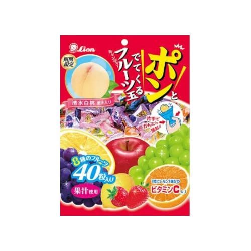 ポンとでてくるフルーツ玉 140g x6
