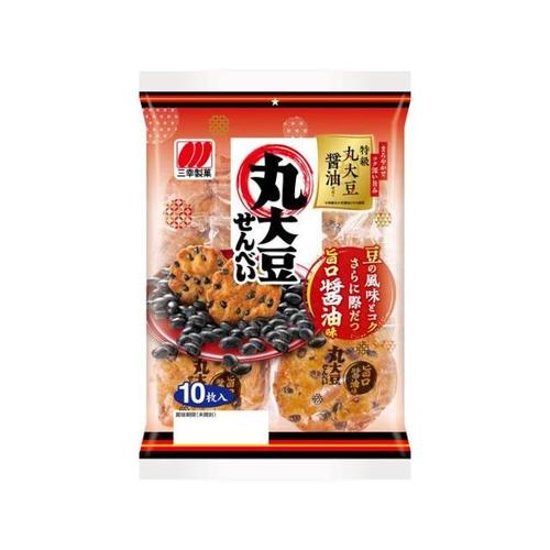 丸大豆せんべい旨口醤油味 10枚入