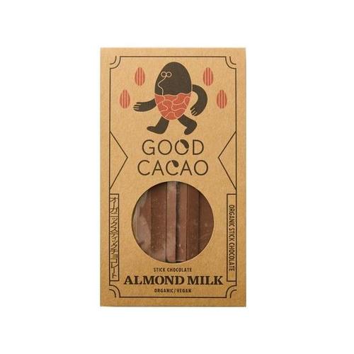 有機スティックチョコアーモンドミルク7本x15