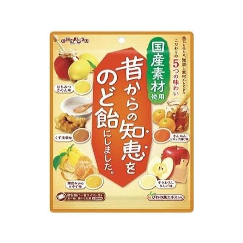 昔からの知恵をのど飴にしました 92g x10