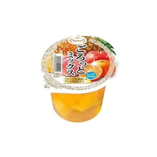 ごろっと果実 大ぶり果肉ミックス 300g x6