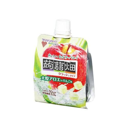 大粒アロエin蒟蒻畑 リンゴ味 150g x6