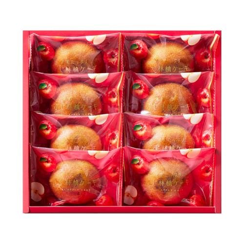 Hitotoe 果実 ふじ林檎ケーキ8号 x8