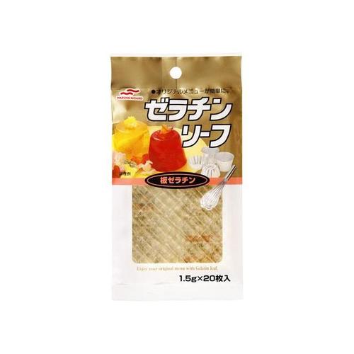 ゼラチン リーフ 1.5x20 x5