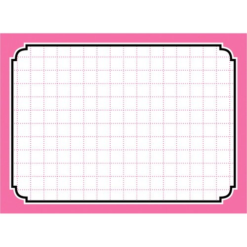 カード 小 ピンク枠 5冊入