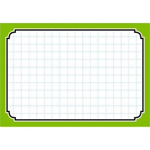 カード 中 グリーン枠 5冊入