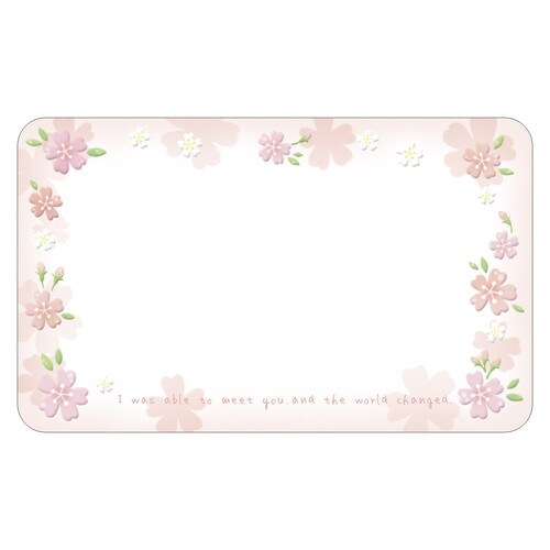 ファンタジーカード チェリーピンク 5冊入