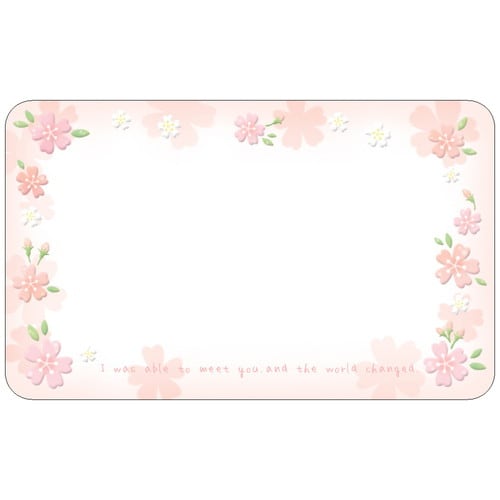 Fカード100 チェリーピンク