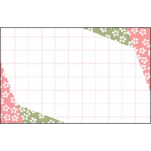 ショーカード 中 和風小紋 5冊入