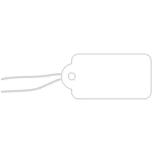 提札 長型 小物用 白無地