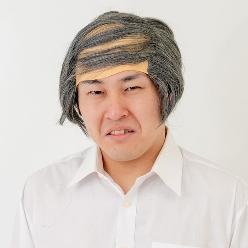お笑いかつら さみし毛かつら