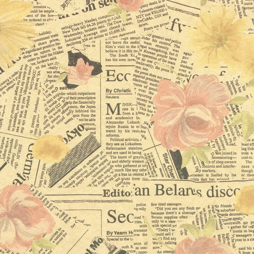 ロール包装紙 タイムズフラワー 半才2P 5本入