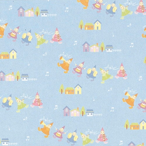 ロール包装紙 パレードタウンB 半才2P 5本入