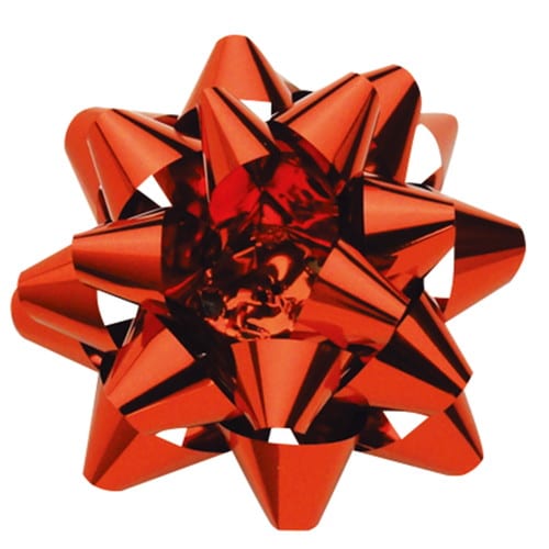 スターボウ ホイルスター 赤 5P 5箱入