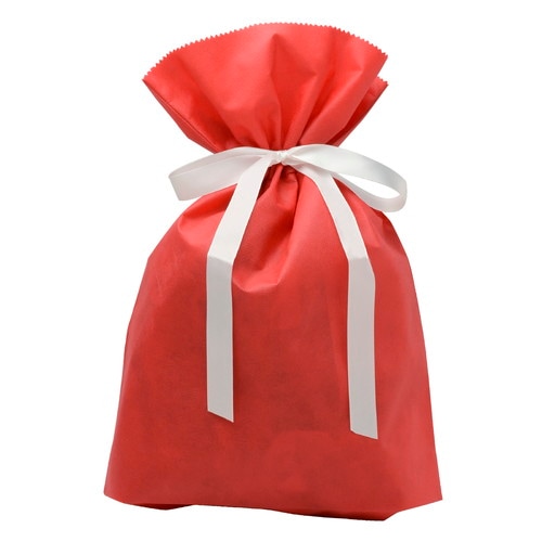 巾着袋 Fシャンテ 赤 370×530+100 5