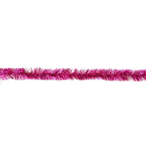 メッキモール 桃 1P