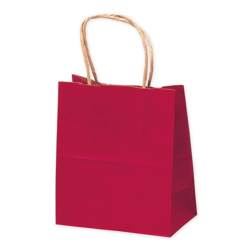 手提げ袋 赤 180×100×210 25P