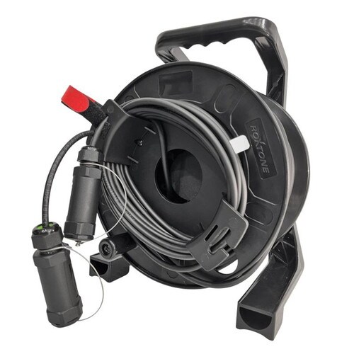 ドラム付き光ファイバHDMIケーブル30m