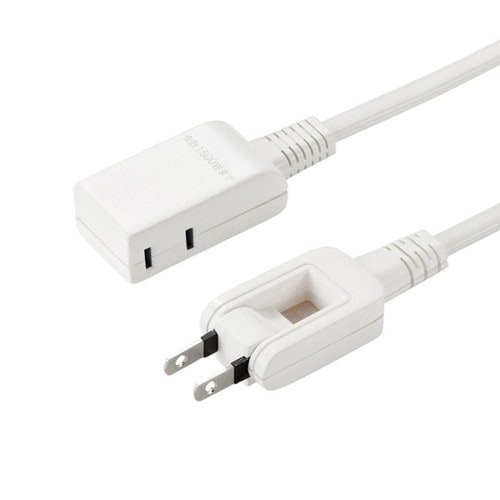 マイクロタップ 2個口 0.2m ホワイト