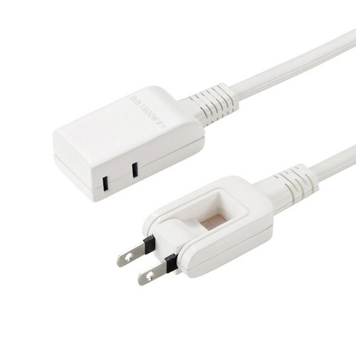 マイクロタップ 2個口 0.5m ホワイト