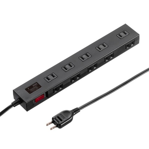 雷ガードタップ 1m ブラック