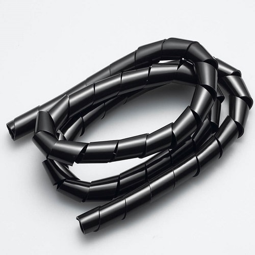 まとめるチューブ内径15mm黒