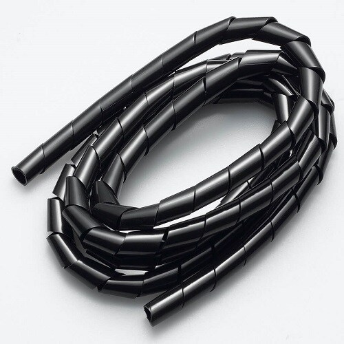 まとめるチューブ内径9mm黒