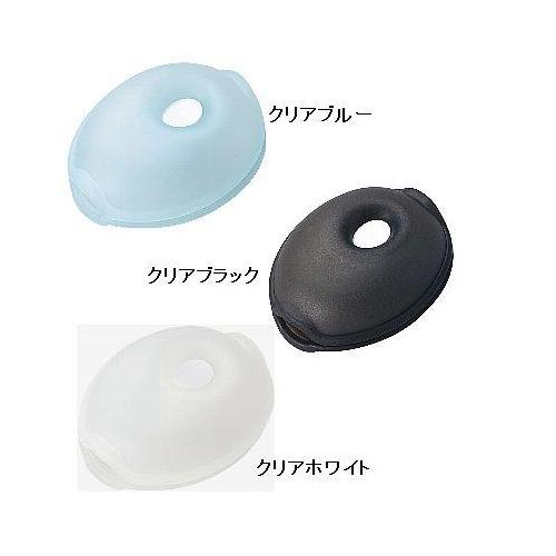 くるくるコード巻きクリアホワイト